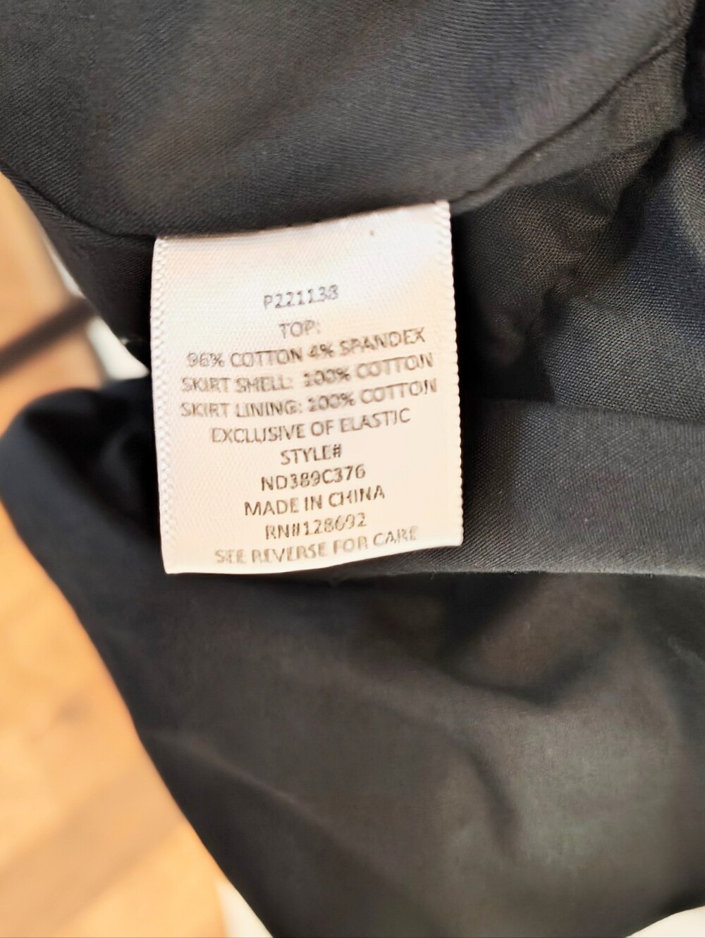 Madden NYC Black Balloon Bubble Hem Summer Mini Dress Festival Y2K Ballet Large - Picture 9 of 12